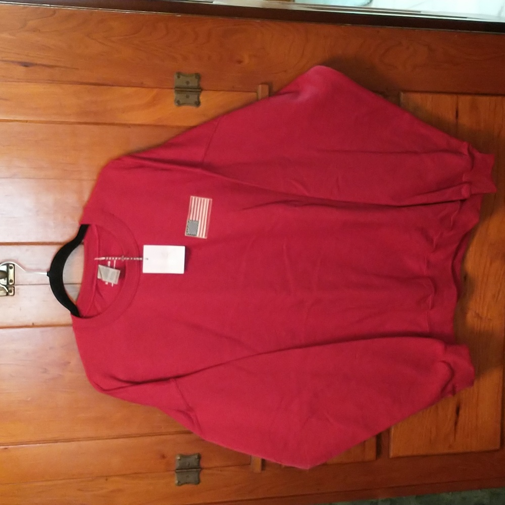 Sarah Jean Red Flag Sweatshirt 2XL